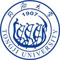 Logo for Tongji University.