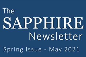 Sapphire Spring 2021 Newsletter.