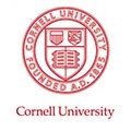 Logo for Cornell University.