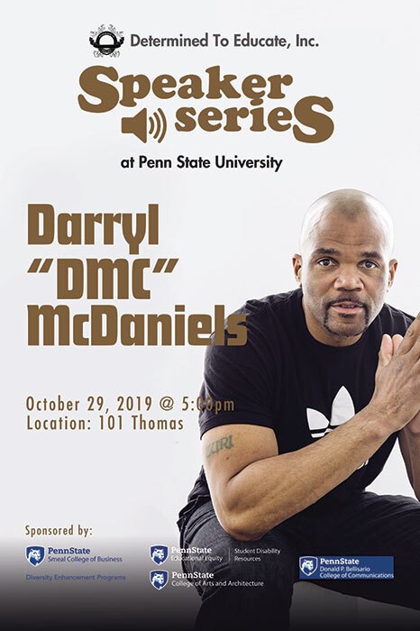 Darryl "DMC" McDaniels Portrait of Darryl "DMC" McDaniels.
