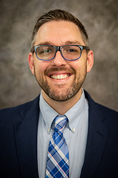 Color portrait of Brett Christenson