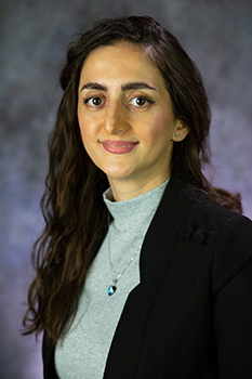 Color portrait of Fereshteh Taherkhani