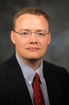 Color portrait of J. Andrew Petersen
