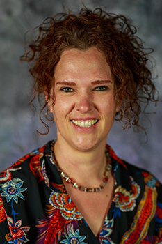 Color portrait of Johanna H. Slot