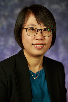 Color portrait of Jing Pan