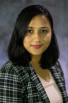 Color portrait of Namisha Bhattarai
