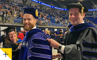 Like father, like son: For Allreds, doctorates are familiar family achievement
