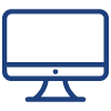 Icon of a computer.