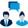 business and leaders icon