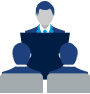 faculty and staff icon